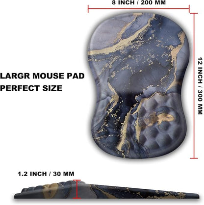 Mouse Pad Wrist Support, Ergonomic Mouse Pad - Image 4