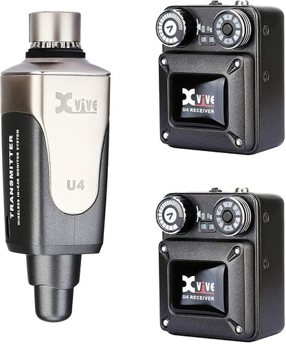 Xvive U4 Wireless in-Ear Monitor System Transmitter and Beltpack Receiver by Xvive