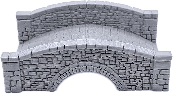 EnderToys Stone Footbridges by Printable Scenery, 3D Printed Tabletop RPG - Image 4