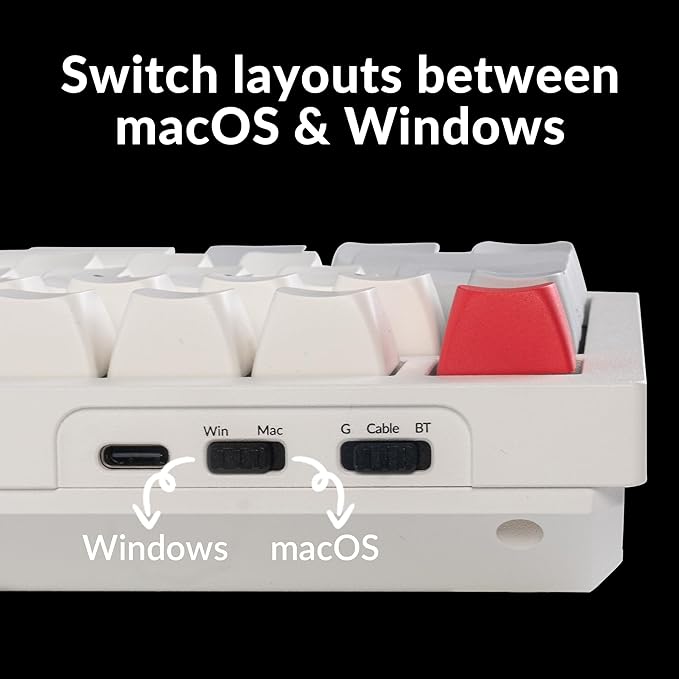 Keychron Q6 Max QMK/LAUNCHER Wireless Bluetooth/2.4GHz/USB-C Wired Custom - Image 7