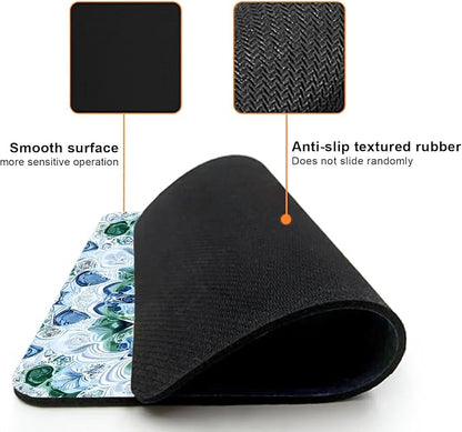 Mouse Pad, Cute Aesthetics Mandala Pattern Mouse Pads - Image 3