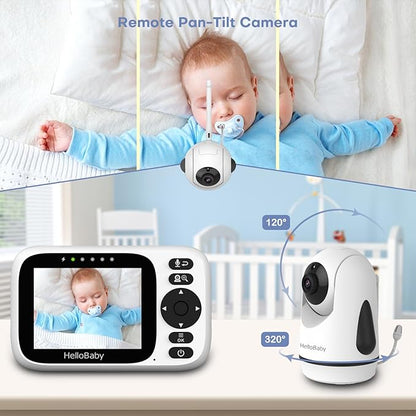 HelloBaby Monitor No WiFi Video Baby Monitor - Image 5