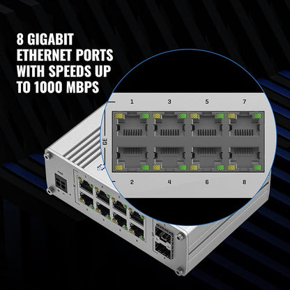 Teltonika TSW210 Industrial Unmanaged Ethernet Switch - Image 7
