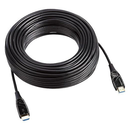 Amazon Basics HDMI Fiber Optic Cable, 18Gbps High-Speed, 48-Bit Color, Slim and - Image 3