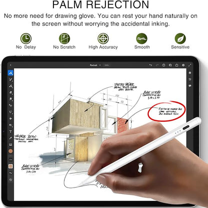 Stylus Pen for iPad 2018-2025, Fast Charging Magnetic Pencil - Image 5