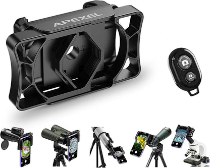 APEXEL Telescope Phone Adapter, Binocular Photo Adapter by Apexel
