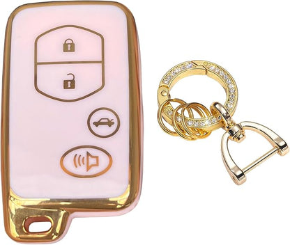 for Toyota Camry Avalon Corolla Highlander Prius RAV4 Venza Key Fob Cover - Image 5