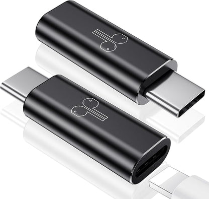 Temdan 2 Pack Lightning to USB C Adapter by Temdan