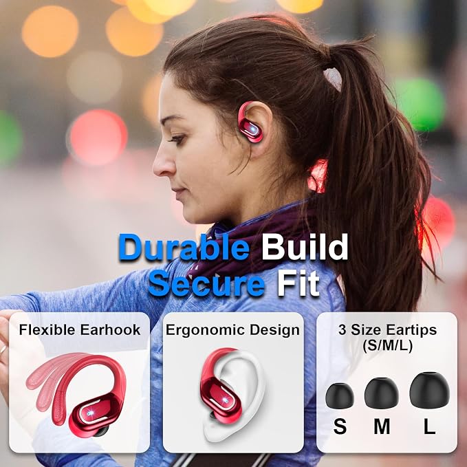 Ltinist Wireless Earbud, 75H Battery in-Ear Sport Earbud - Image 4
