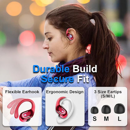 Ltinist Wireless Earbud, 75H Battery in-Ear Sport Earbud - Image 4