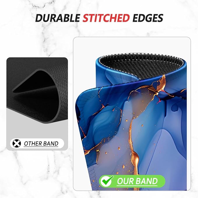 ITNRSIIET Mouse Pad Non-Slip Rubber Base Smooth Surface Stitched Edges - Image 5