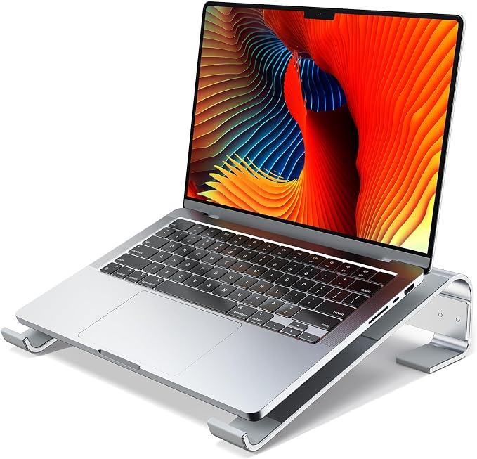 Laptop Stand for Desk, Aluminum Laptop Riser, Ergonomic Computer Stand by MOKURU