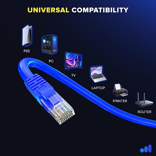Maximm Cat 6 Ethernet Cable - 7 ft - Image 6