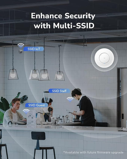 Cudy BE11000 Tri-Band Wi-Fi 7 Wireless Access Point, WiFi AP, 1 x 10GB SFP+ Port - Image 6