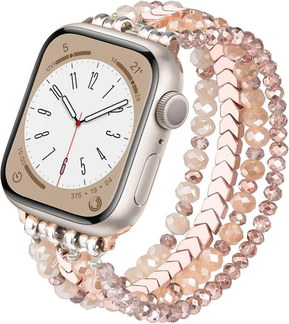 MOFREE Beaded Bracelet Apple Watch Band by MOFREESpecialGiftsforHer
