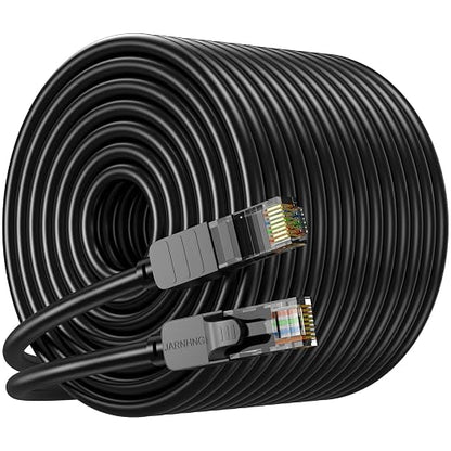 Cat 6 Ethernet Cable 300ft, Indoor/Outdoor 26AWG UTP High Speed 10Gbps Internet by Unknown