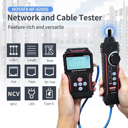 NOYAFA NF-8209S Network Cable Tester, Ethernet Cable Tester - Image 2