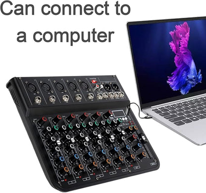 7 Channel mixer, DJ Mixer Board - Image 6