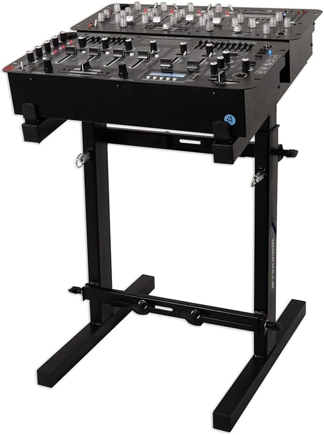 Rockville RXS20 Portable Mixer Stand 300 lbs Capacity, Adjustable Height 24-36in - Image 3
