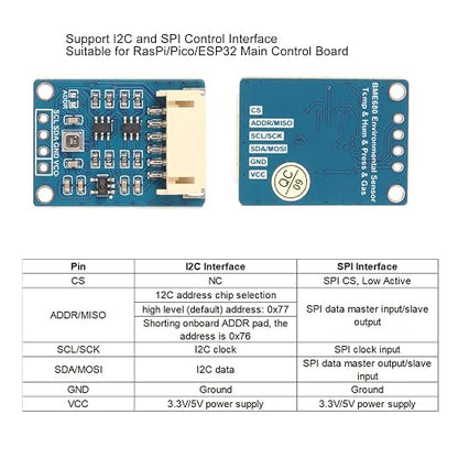 BME688 Environmental Module, I2C SPI Interface Humidity Barometric Pressure - Image 6