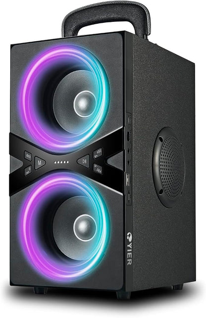 Bluetooth Speakers, Wireless TWS Portable Speaker by YIER