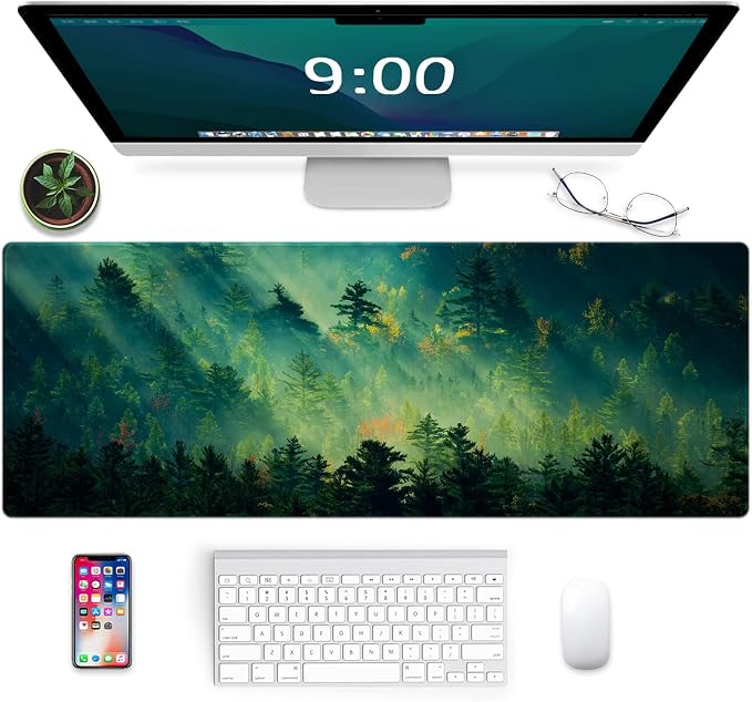 Galdas Mouse Pad, Office Desk Mat Large Gaming Keyboard Pad Durable Stitched - Image 3