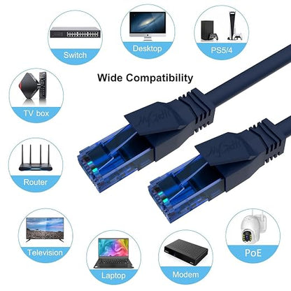 Cat6 Ethernet Cable 3 FT, Snagless Short Cat 6 Patch Cord, RJ45 Pure Copper - Image 7