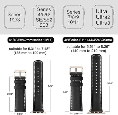 SUNFWR Leather Bands Compatible - Image 5