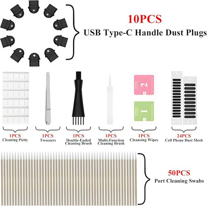 10PCS USB C with Grip Port Dust Plug, Easy Grip Dust Plug Cover, Type-C Dust - Image 2