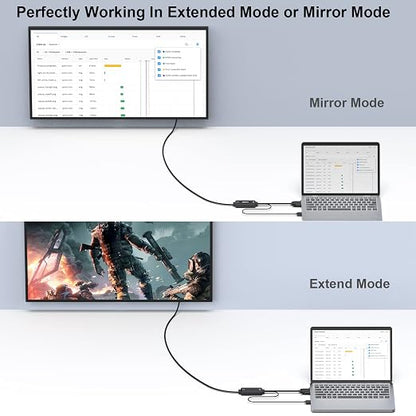 BENFEI VGA to HDMI Cable with Audio, 6 Feet 1080P Cable from VGA - Image 4
