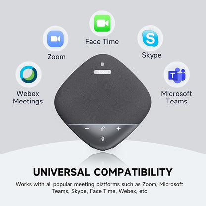 HORION Conference Speaker with Microphone, Wireless Bluetooth Speakerphone - Image 6