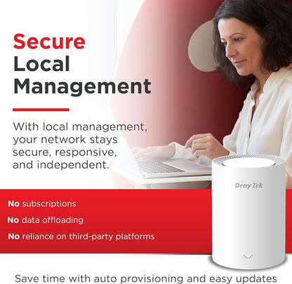 DrayTek Vigor AP805 Mesh AX3000 Wireless Access Point, 2.5GbE Uplink, - Image 6