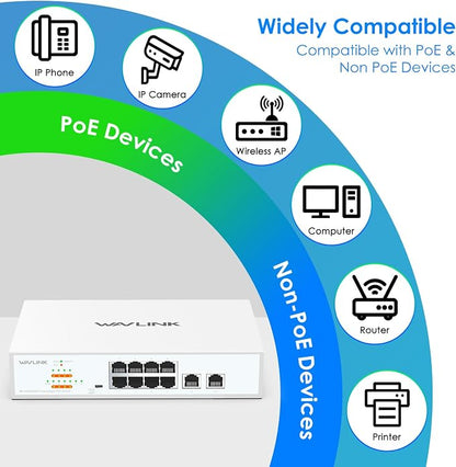 WAVLINK 10-Port Full Gigabit Switch - Image 9