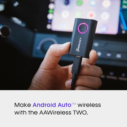 AAWireless Two - Android Auto Wireless Adapter - Convert Factory Wired Android - Image 2
