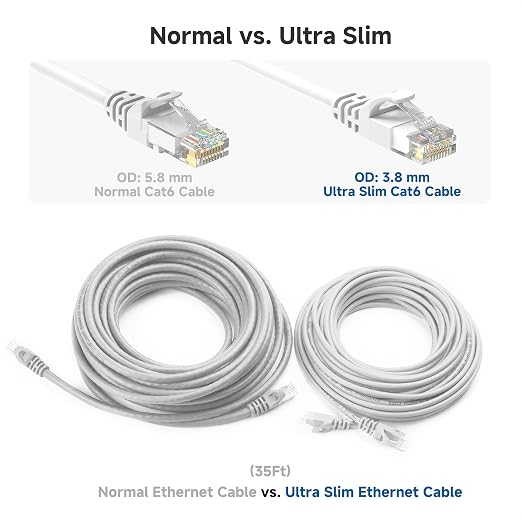 Cable Matters 10Gbps Snagless Cat 6 Ethernet Cable - 50ft - Image 4