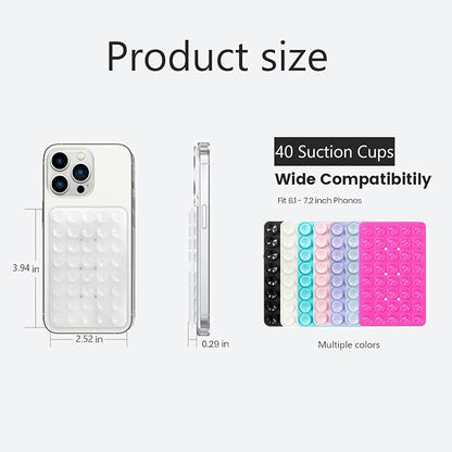 Silicone Double-Sided Suction Phone Grip Detachable Mount - Image 8