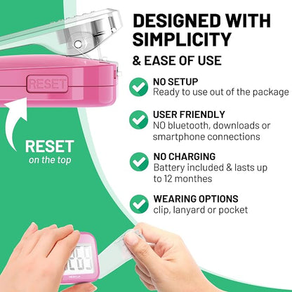 3D Pedometer for Walking, Simple Step Counter - Image 3