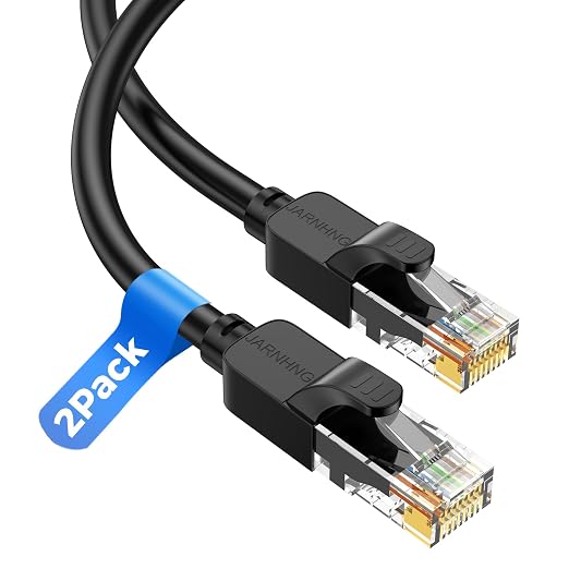 Cat 6 Ethernet Cable 6 ft, Indoor/Outdoor High Speed 10Gbps Internet Cable by Unknown