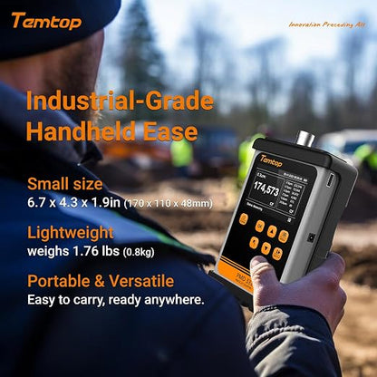 Temtop PMD331 Professional Particle Counter, 7-Channel Handheld Laser Dust - Image 7