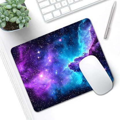 Mouse Pad, Cute Purple Nebula Galaxy Mouse Pads - Image 5