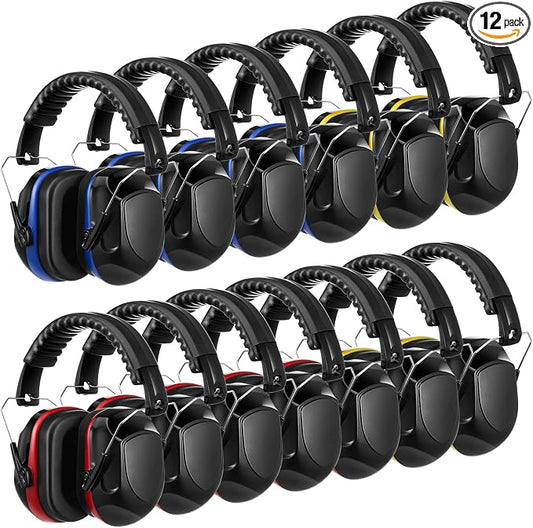 Amylove 12 Pcs Kids Ear Protection Noise Cancelling Headphones Ear Muffs Bulk by Amylove