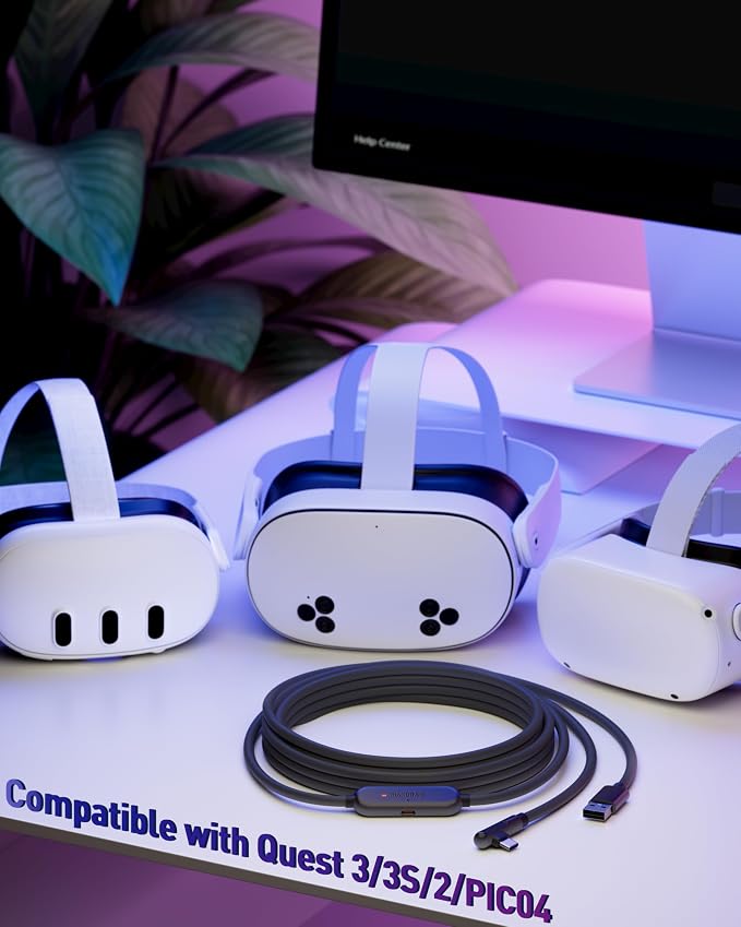Maxonar VR Charging Link Cable 20FT Compatible - Image 2