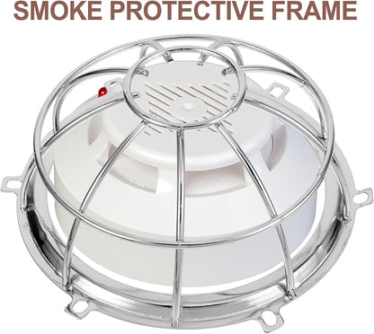 Guard Cover Protective Frame for Fire Easy Installation Fire Safety Sensor - Image 8