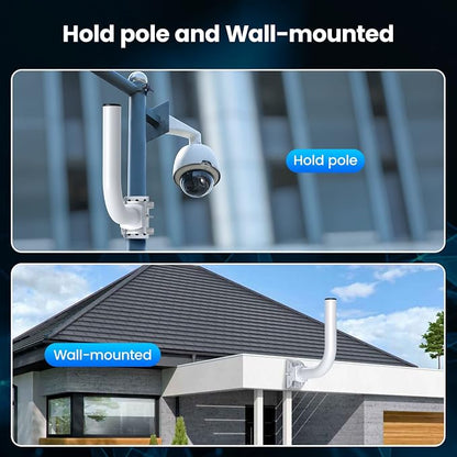 Universal Wireless Bridge Bracket Mount, ULNA Pole and Wall-Mounted Mount - Image 3