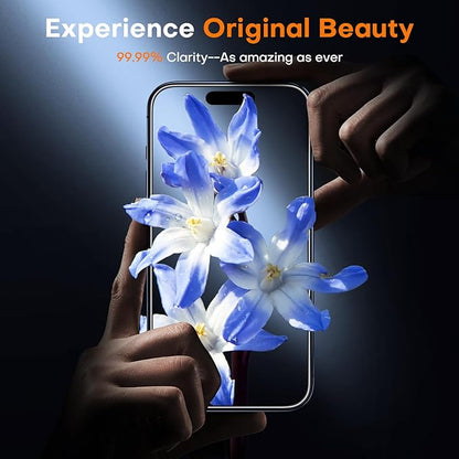 TOCOL for iPhone 15 Pro Max Privacy Screen Protector True 25°Anti Spy 9H+ - Image 6