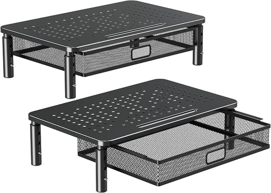 ELIVED 2 Pack Monitor Stand Riser by ELIVED