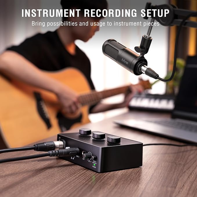 FIFINE Podcast Equipment Bundle Set, Music Recording Kit - Image 3