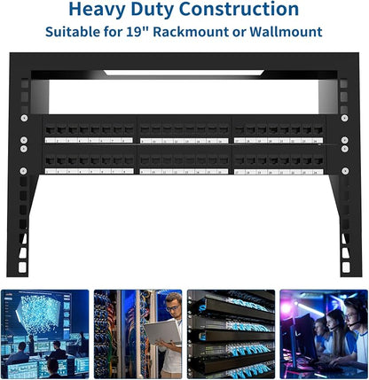 CableGeeker Patch Panel 24 Port Cat6 - Image 6