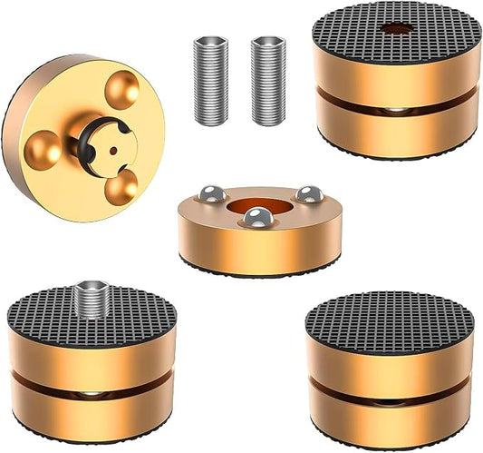 Audiocrast HiFi Speaker Spikes Stand Feet Shock Absorber Feet Pads Isolation by Viborg