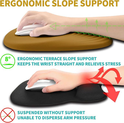 Hokafenle Ergonomic Mouse Pad Wrist Support - Image 3